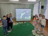 Международный телемост "По страницам Арктики" в детском саду №157 "Сиверко"